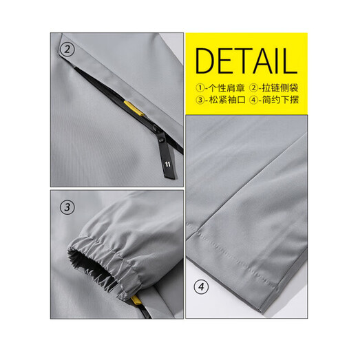 Hailan Spring Jacket Herren 2025 Neue Frühling und Herbst mit Kapuze dünne junge lose Jacke Kurzfarbige Jacke K12131 Black + K12131 Blue Clip Mark Entfernung L [Vorgeschlagen 110-130jin [Jin gleich 0,5 kg]]]