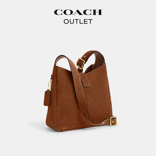 COACH Gift Outlet Women's Bag HADLEY No. 25 Multifunctional Crossbody Bag Shoulder Bag Commuting Versatile IM/Yellow Ocher