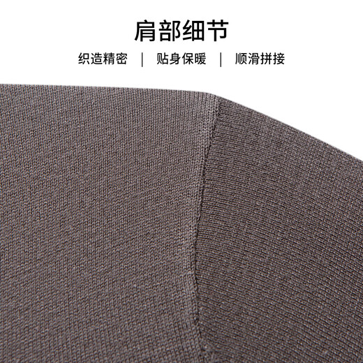 Hodo contains wool & mulberry silk light luxury knitted sweater for men in spring and autumn half turtleneck sweater with base layer