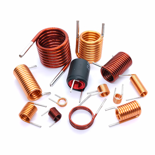Hanshi Hengye oxygen-free copper inductor for power amplifier air core coil 1.0 10 15T horizontal/brown (40 pieces)