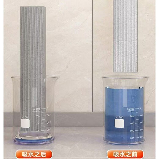 多功能清洁桌面小拖把迷你拖把免手洗吸水海绵卫生间厨房抹布 【2025新款】手持小拖把1个