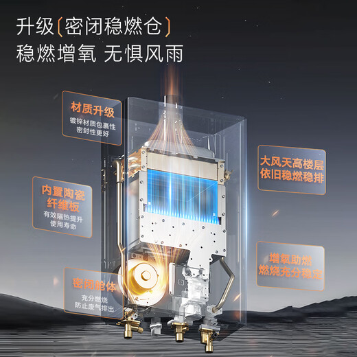 Rinnai Master Series 20L Large Liter Gas Water Heater Full Water Servo Constant Temperature Large Water Volume Water Heater 0.5 Temperature Adjustment 20GD73 (JSQ40-GD73)