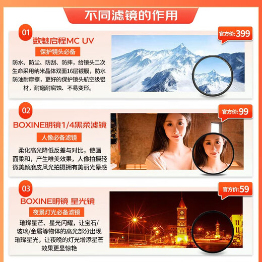 Canon RF16mm F2.8 STM filter protective set