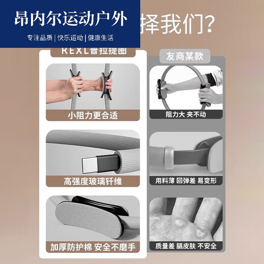 German men's resistance circle leg muscle training leg special Pilates magic circle for middle-aged and elderly people SN9580 Danqing green - advanced model resistance 28kg