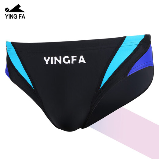 Yingfa Yingfa Dreieck kleine Boxer-Badehose für Herren mit Plattfüßen und Verbreiterung, um Peinlichkeiten zu verhindern, Renn-Trainings-Badehose für Erwachsene und Kinder, neuer Cartoon-Druck, 3 l