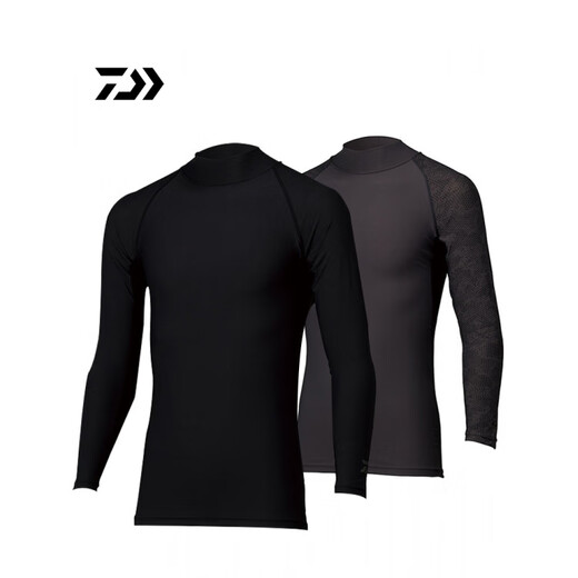 DAIWA sun protection clothing, pants and sleeves, quick-drying and cool, men's and women's masks, fishing suits, ice silk sleeves, white waves, one size fits all