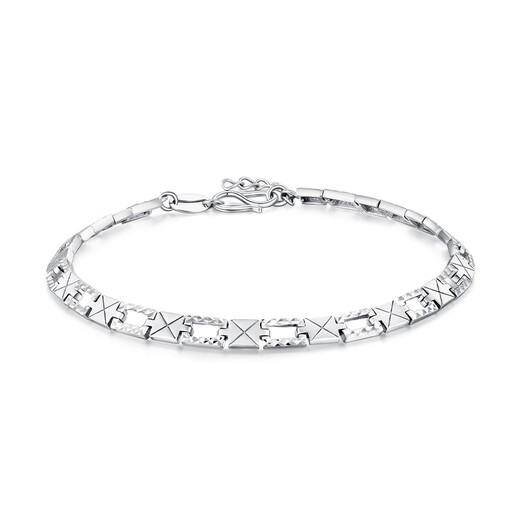Mengjinyuan PT950 platinum bracelet platinum geometric bracelet birthday gift for girlfriend