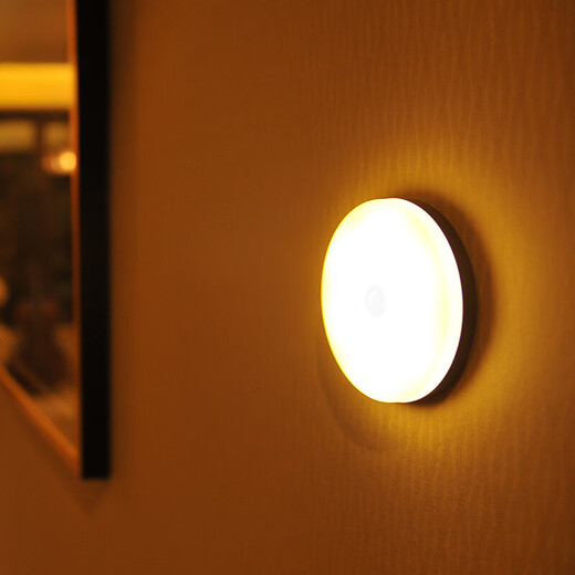 Ziyu Rechargeable Wall Lamp LED Induction Night Light Smart Charging Night Light Human Body Sensing Corridor Corridor Bathroom Human Body Sensing White Light