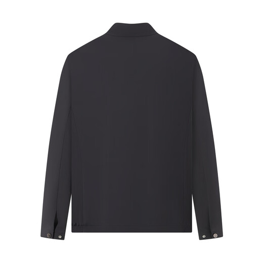 Qipai Business Stand Collar Jacket Men's Autumn New Jacket Fashion Trendy Jacket Navy L