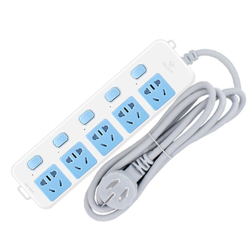 Bull socket household wiring board GN-314/wireless line/1.8/3 meter plug extension cord with independent switch 3-position independent switch 3 meters