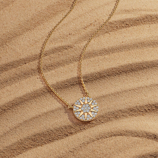 APM MonacoSoleil Necklace Fashionable Gold Sweater Chain Couple Simple Jewelry Birthday Gift for Girlfriend Sweater Chain Soleil Necklace