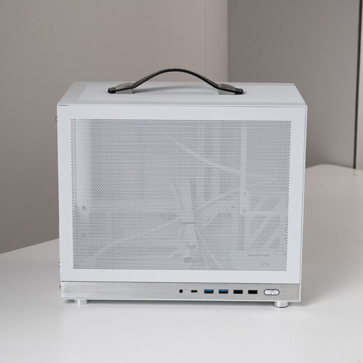 Shinlin S300 chassis portable ITX portable TYPECmini desktop computer main box super mini desktop S300PRO white 5.0 graphics card extension cable