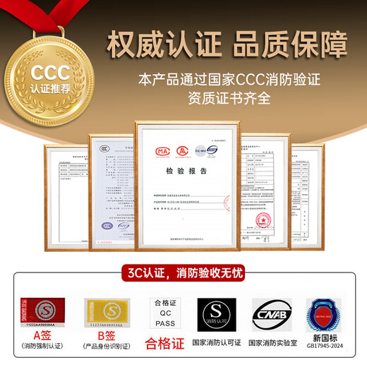 Minggu 25-year new national standard safety exit sign fire emergency sign evacuation lighting double-sided