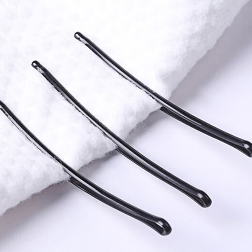 Jiaoxuefei curved curved invisible hair clips, 200 pieces, broken hair clips, bangs clips, small black hair clips