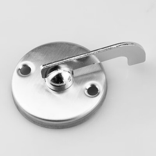 Hesdig JG-1917 stainless steel partition lock toilet door lock partition door buckle with unmanned indicator lock public toilet hardware accessories A type flat door lock (3 sets/piece) Jingcang flash delivery