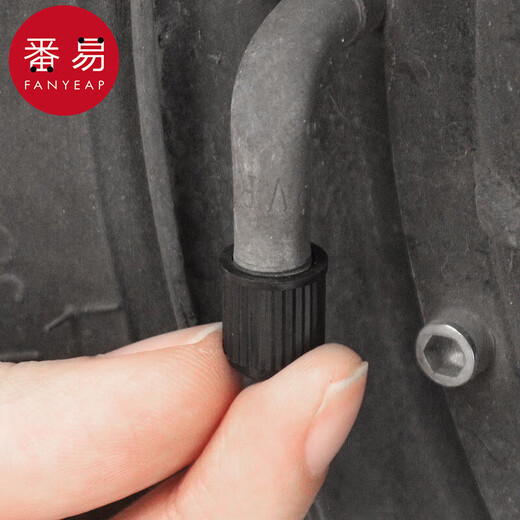 Tire valve cap bicycle tire valve car electric vehicle valve dust cover 6 valve caps