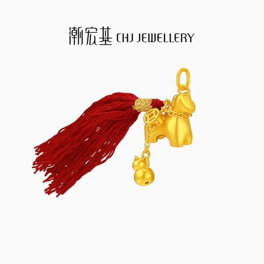 Chao Acer will make money immediately. Pure gold, ancient gold pendant, gourd coin, birthday gift price. Approximately 3.55g.