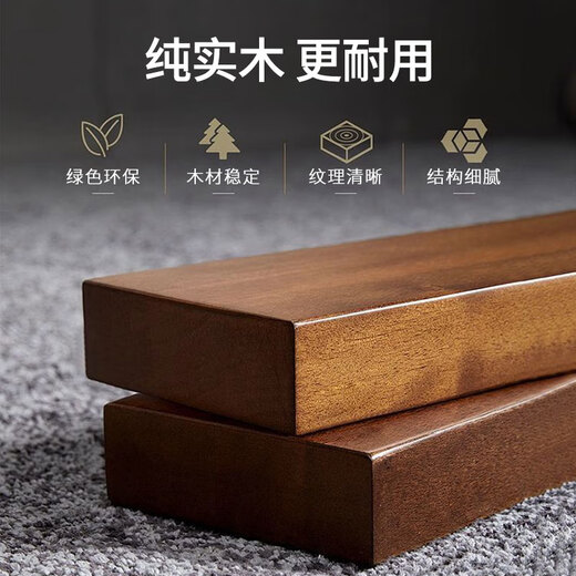 Plain solid wood desk study table large board desk to be used in the living room large long table office desk double long strip shape solid wood color - single table 120*80*75cm