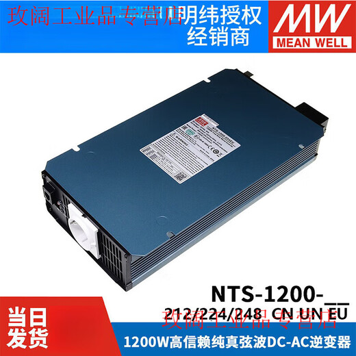 NTS1200W sine wave CN/UN/EU inverter 212/224/248 12V24V to 220V NTS-1200-224EU24V to 220V European standard plug