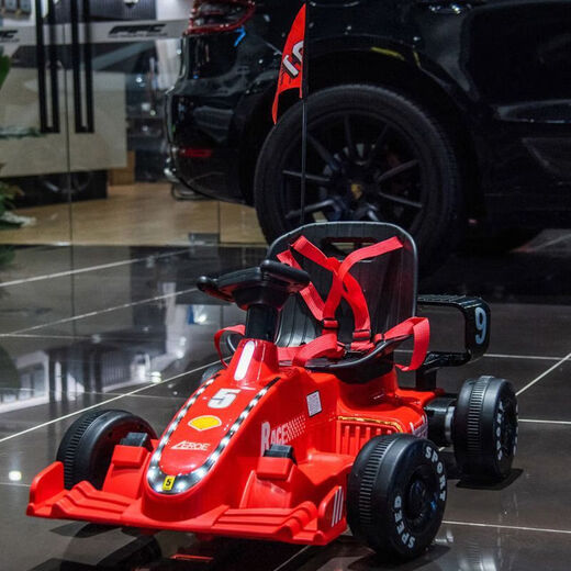 Elektroauto-Kart für Kinder, Fernbedienung für Männer und Frauen, Auto-Drift für Erwachsene und Kinder, Allrad-Spielzeugauto zum Aufladen von Babys, schwarze 12-V-Großbatterie mit Dual-Drive-Fernbedienung, 360-Grad-Drift