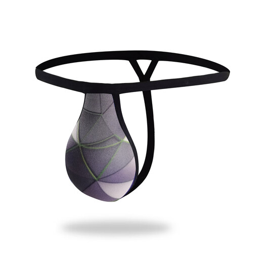 Xue Che sexy thong, sexy men's underwear with cup, large sponge swimming trunks, padded crotch protection, naked sleeping artifact, 04 models - sexy underwear 1 piece, one size fits all, recommended weight 130-170Jin Jin is equal to 0.5 kg