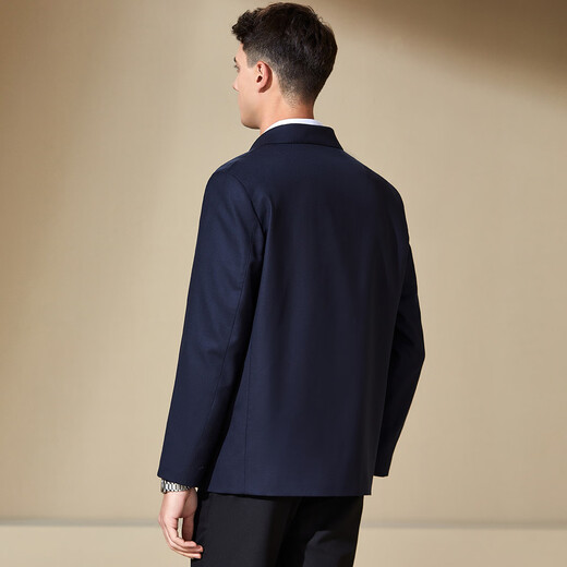 Antonio [90% Pired Wool + 10% Mulberry Silk] Printemps et veste à revers d'automne
