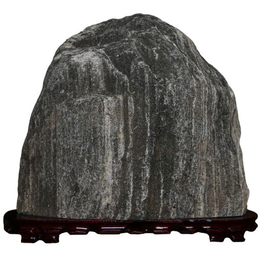 Auténtica piedra de Taishan Gan Dang Indoor y al aire libre Taishan Taishan Auténtico Backing Stone Landscape Stone Home Light Grey 16854