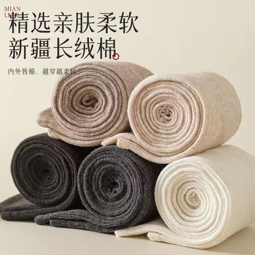 Beautiful thigh-high over-the-knee solid color long socks for women, pure cotton high knee pads and long socks, winter thickened warm stockings, dark gray, one size fits all, 36-40