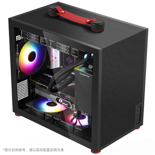 Colorful family bucket portable mini host i5 12600KF/RTX5060Ti desktop mini game ai design custom DIY assembly computer complete machine with five 12400F+16G+RTX5060