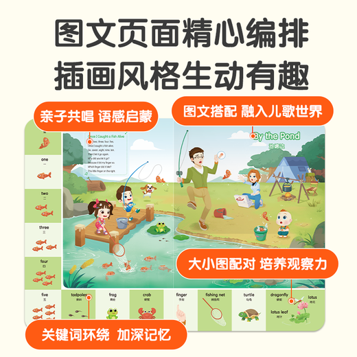 宝宝巴士点读笔幼儿jojo早教机赳赳英语英文唱玩大书双语启蒙儿童生日礼物 【中英启蒙_基础版】338元