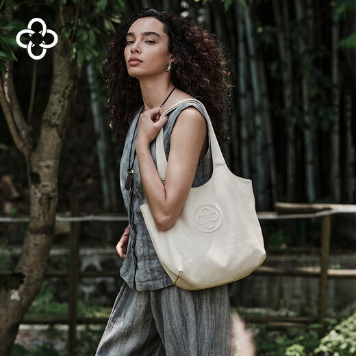 CASSILE champion's same style Casile Tote bag, real deerskin, light luxury, large capacity, soft shoulder bag, birthday Chinese Valentine's Day gift