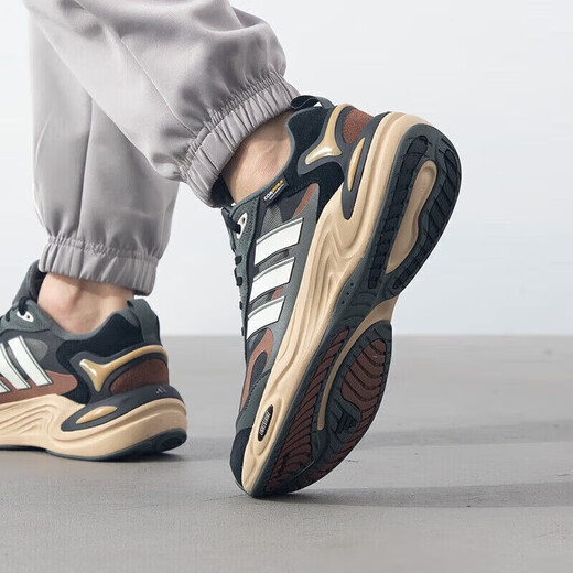 Adidas men's and women's warm anti-slip rebound cushioning sports and leisure running shoes IH0476 42