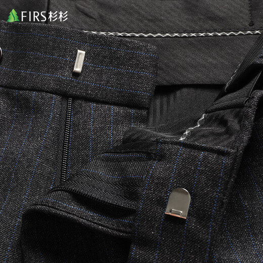 Shanshan suit men's slim professional formal suit business casual striped groom's wedding dress men's clothing