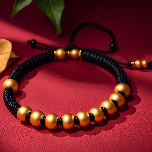 Shui Bei Golden Bean 1g Yellow Gold Full Gram Gold Bean Investment Small Golden Bean Necklace for Girlfriend and Wife 520 Valentine's Day Gift 999 Pure Gold 1g Contact Customer Service before placing an order for a discounted price