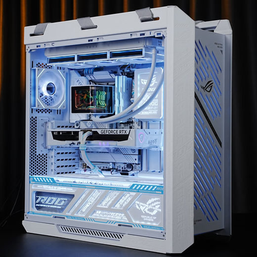 ASUS ROG Family Bucket 9800X3D RTX5080/5070Ti Sun God Renewal Version Night God GX601S ROG Family Bucket 5090 Complete Game Assembly Computer Host ROG Faith Set