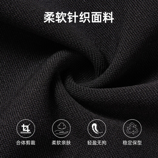 Hongxing Erke sports pants autumn new men's pants straight knitted trousers solid color simple outdoor casual nine-point pants for men