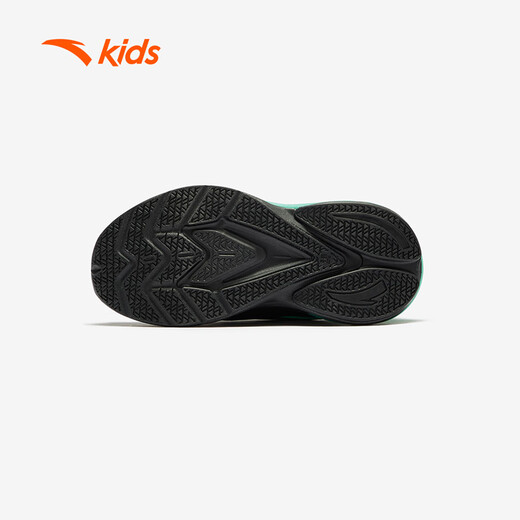 ANTA Children's Shoes Boys Red Flame Running Shoes 2025 Autumn and Winter Leather Running Shoes Professional Running Shoes A12549930