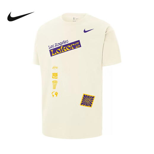 耐克（NIKE）短袖T恤男夏季透气棉印花运动休闲圆领半袖 FV9274-901 FV9274-901 XS