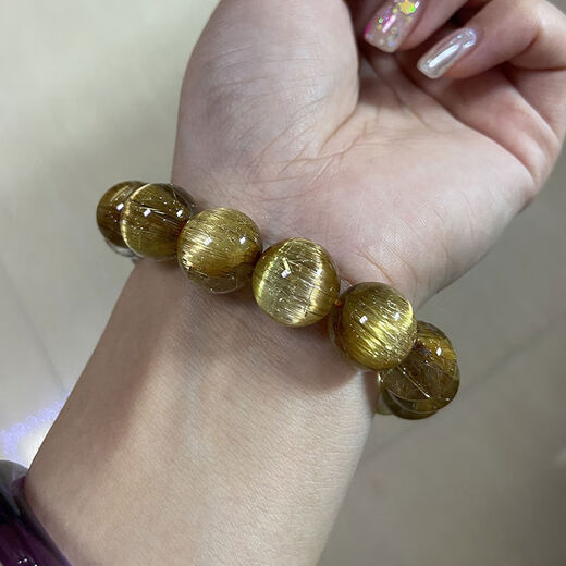 Natural blackcurrant super seven crystal gold strawberry sun gold titanium crystal hair crystal tourmaline men and women bracelet sea pattern tanzanite non-picture products, please do not take pictures directly