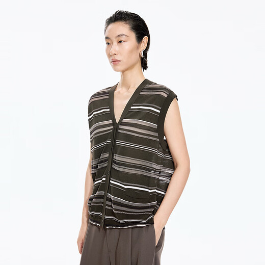 JNBY shopping mall same style 25 autumn new wool sweater loose pullover 5P831556H 900/brown M