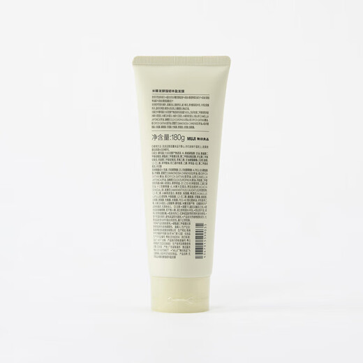 MUJI rice bran fermented strong and volumizing hair mask, white sandalwood scent 180g