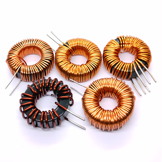 Hanshi Hengye Iron-silicon-aluminum ring inductor energy storage magnetic ring inductor 68uH 1.5 wires 17A vertical/10 pcs