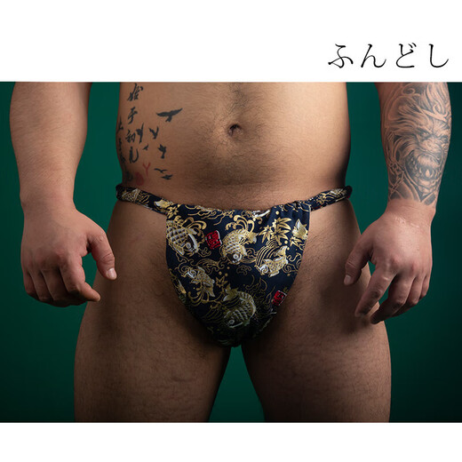 Still Mo Xiongxiong men's six-foot-crotch Japanese-style thong and style underwear Japanese kimono crotch cloth roll headband Intimate clothing does not support returns and exchanges. One size fits all
