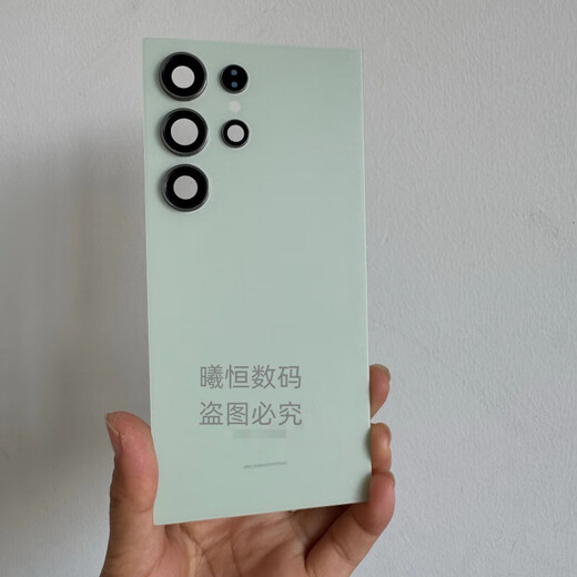 Samsung (SAMSUNG) brand original, suitable for Samsung s24Ultra original disassembled glass back cover, S24u original back cover, S24 Secret Mine Purple original disassembled back cover, 99 new with frame