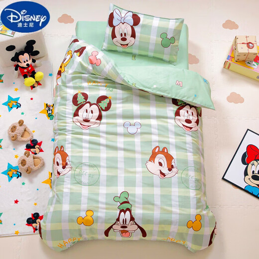 Disney (Disney) Class A Cotton Kindergarten Quilt Three-piece Set for Kindergarten Bedding Six-Piece Baby Bedding Special for Napping Snow White Class A Cotton Autumn and Winter 6-piece Set 3 Jin Jin equals 0.5 kg Soybean Quilt Core + 1.5 Jin Jin equals 0.5 kg