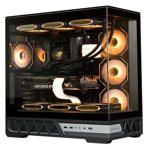 Intel Core Ultra 7 265KF series RTX5070Ti design gaming desktop computer host assembly computer workstation Deepseek local deployment with three U7 265KF+RTX5070