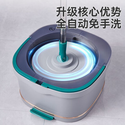 TOXA2025 new electric dirt separation rotating hands-free household mop mop mop floor lazy automatic artifact cleaning electric dirt separation + 4 mops