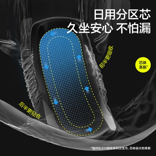 Little N Disinfection Grade Velcro Seamless Good Morning Pants Good Morning Pants Safe Pants Sanitary Napkins M-L 12 OCC