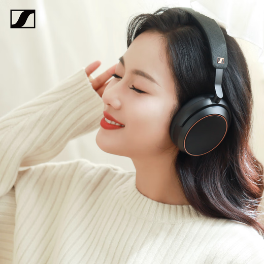 Sennheiser Renewal Subsidy MOMENTUM 4 Wireless Headphones Damantou 4 Special Design Edition Bluetooth Headphones Yaojin Black Gift for Boyfriend, Girlfriend and Student
