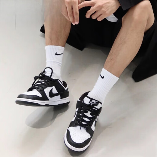 Nike Nike Dunk Low schwarz und weiße Panda Klassische Low Top Casual Pantoffers CW-DD-Official Flagship Authentic DD1503-101 Frauenmodell 35.5